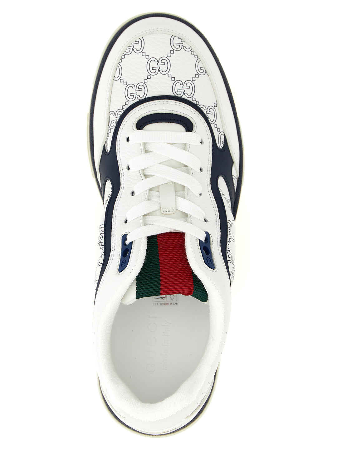 Gucci Gucci Re-Web Sneakers - Blu | 80b9dcc19ed2147ad24ae95a8d799fec0758f393