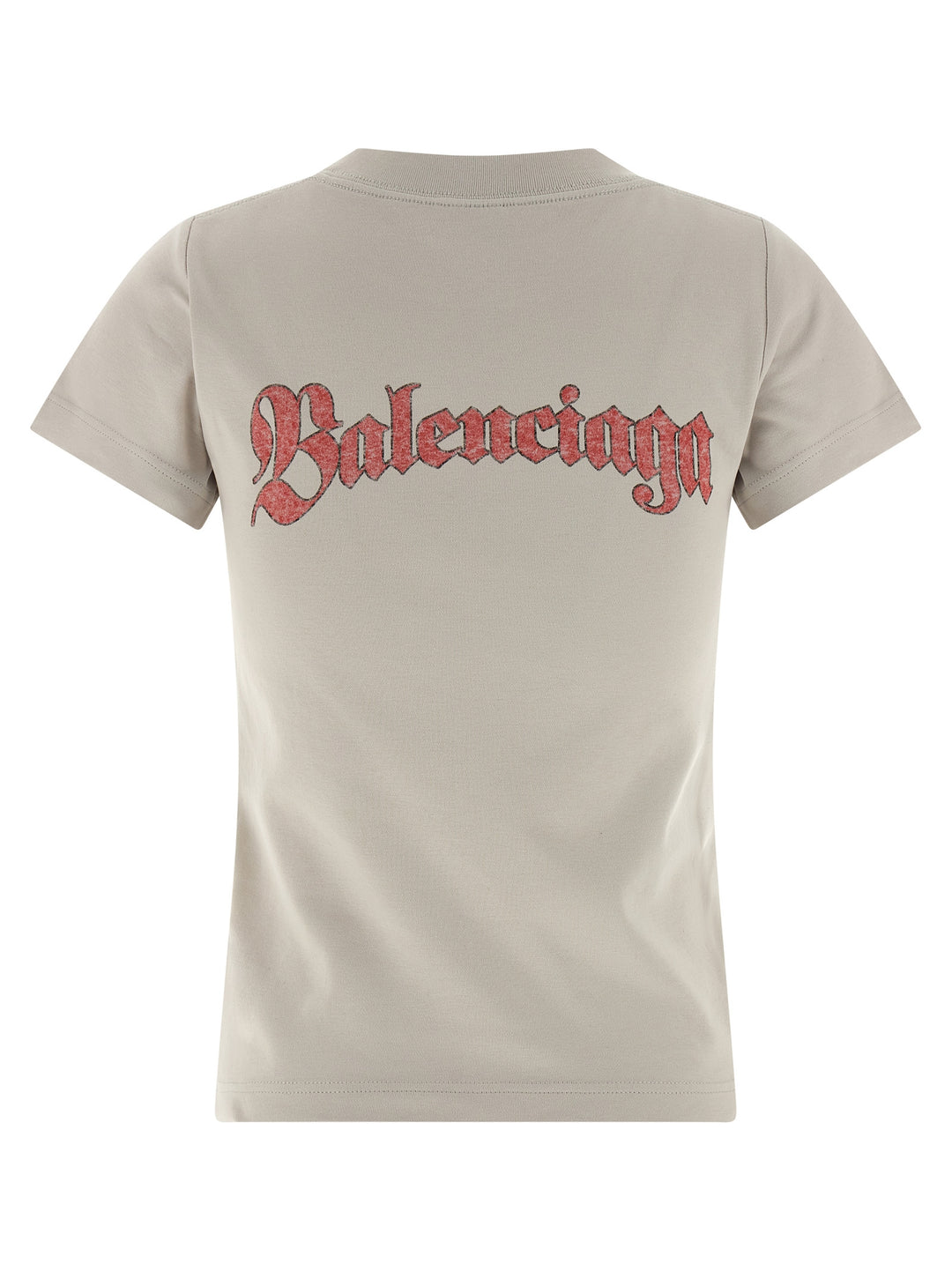 Balenciaga Logo Print T shirt - Grigio | bb1e304ed84552f5d61e29e1a0d6472433379d7f