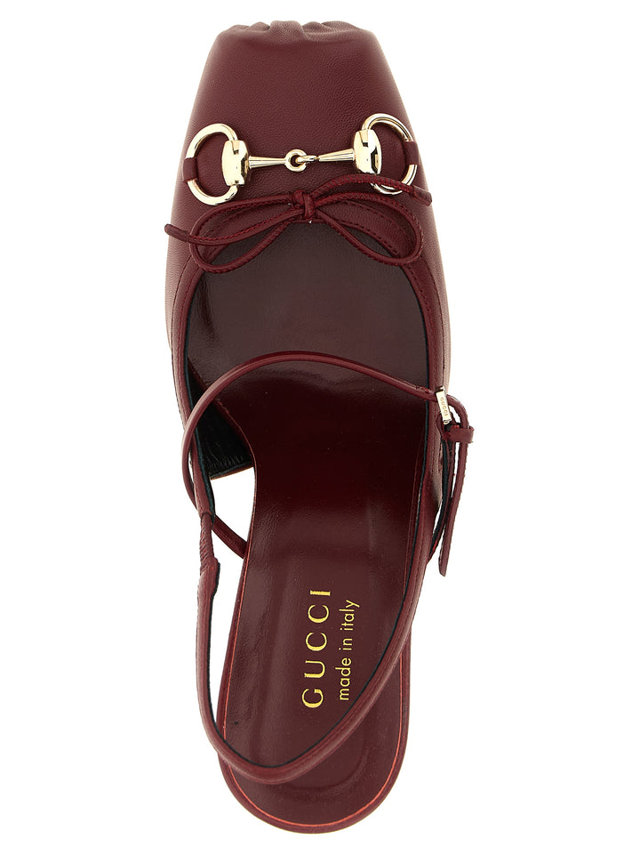 Gucci Gucci Decollete - Rosso | 38ae73b7fadaeafebeded6628f2474dabe4cbe10