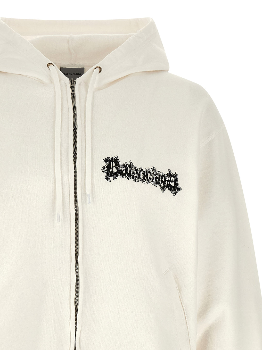 Balenciaga Salon De Couture Felpe - Bianco | e535dcbeff2935637c9ee08c1494501db6ed113d
