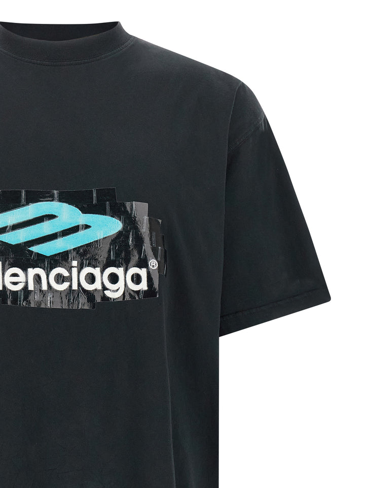 Balenciaga Printed T shirt - Nero | b30a74ad8dc360eea3f09b7d9c46a67114fd28d4