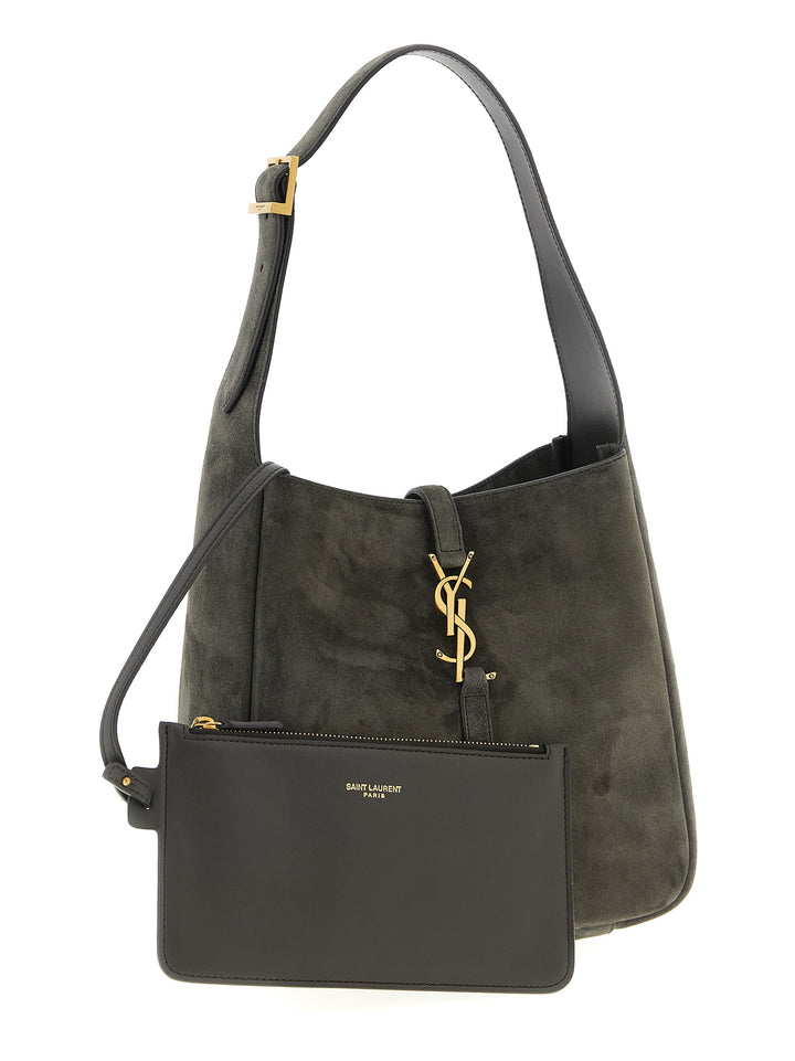 Saint Laurent Le 5 À 7 Borse a Spalla e Tracolla - Grigio | 933f1c205b69941ab15c2523f52d163ade616c32