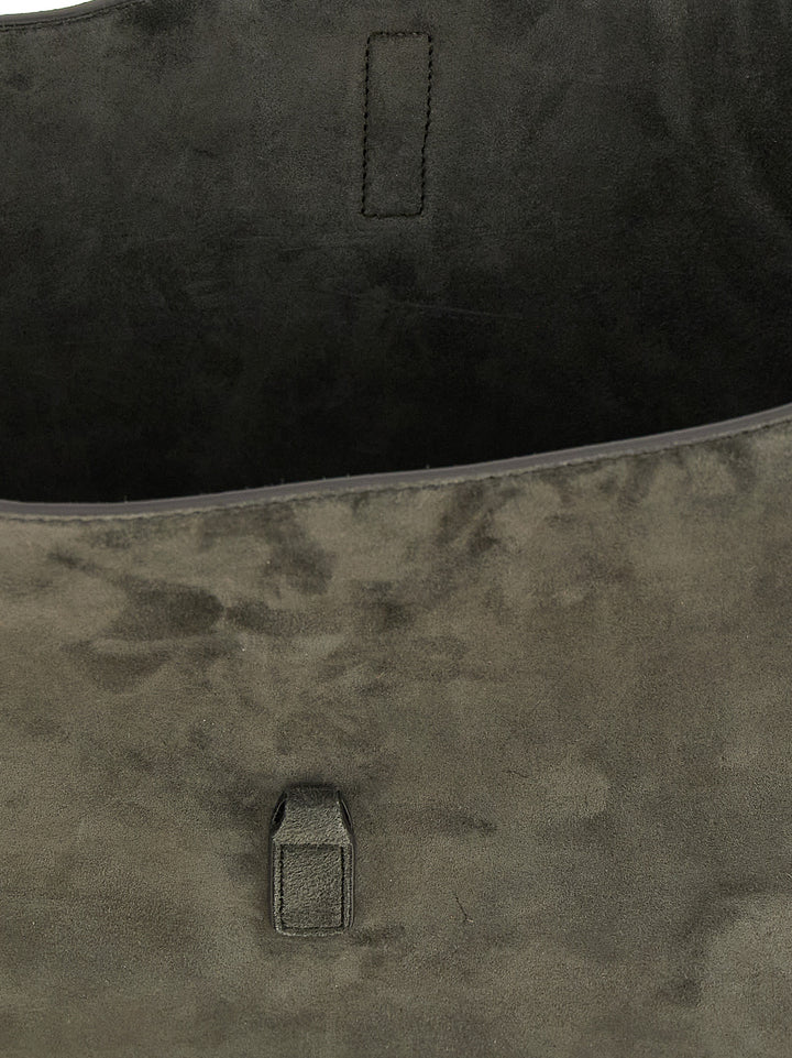 Saint Laurent Le 5 À 7 Borse a Spalla e Tracolla - Grigio | e5c3017ef40e1e3eb94e089d3aa59af77931eebb