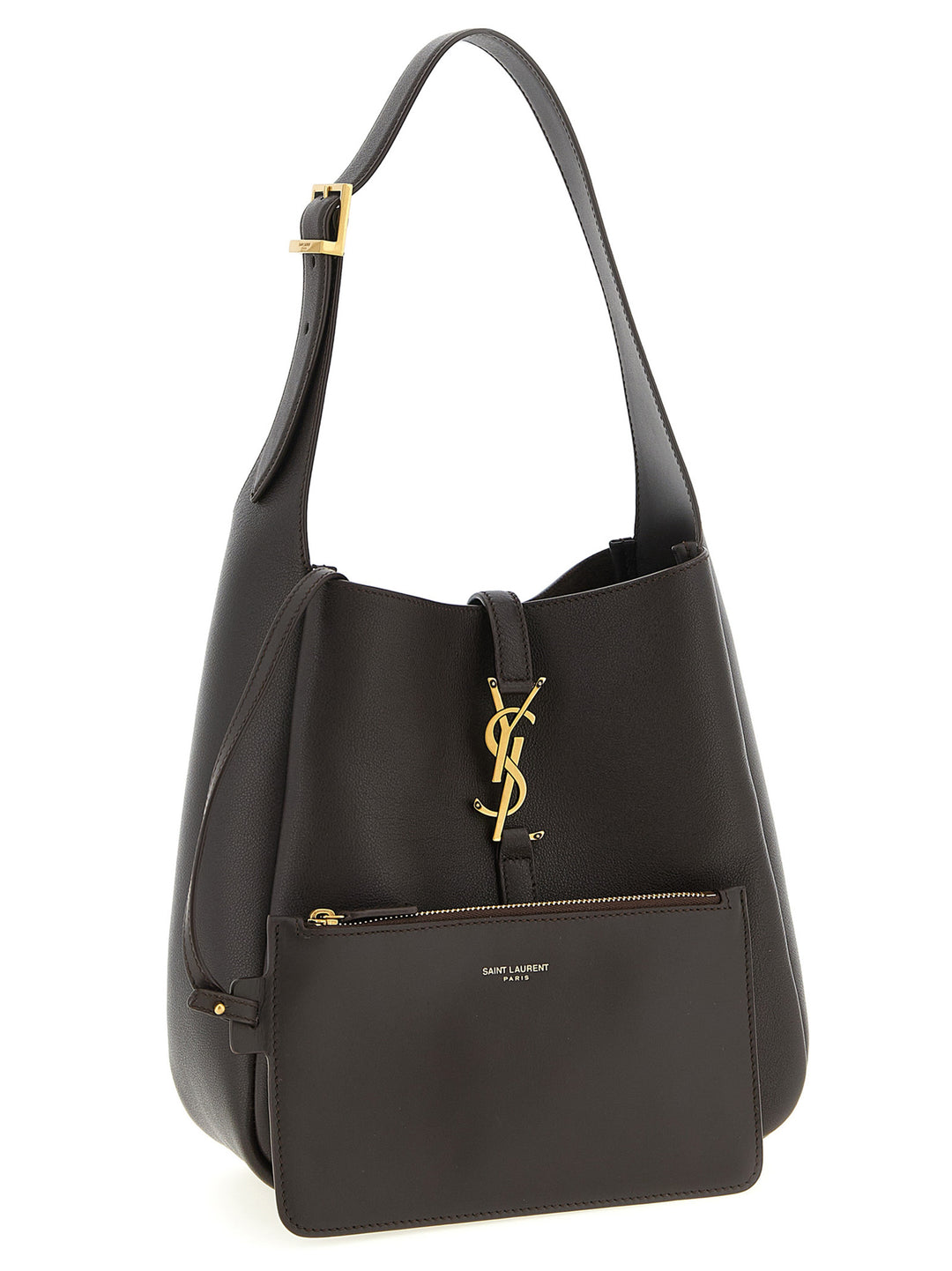 Saint Laurent Le 5 À 7 Borse a Spalla e Tracolla - Marrone | 78a635cd1e281c18863adb190c024b89a286b31c