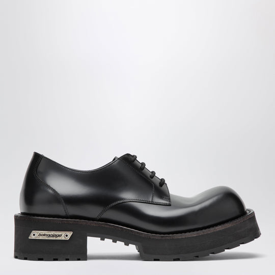 Denom Derby Shoes In Calfskin Leather