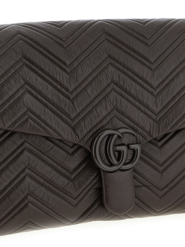 Gucci Gg Marmont Borse a Spalla e Tracolla - Marrone | b45160e0f5c4a64ee4c37367afd407ace09a731c