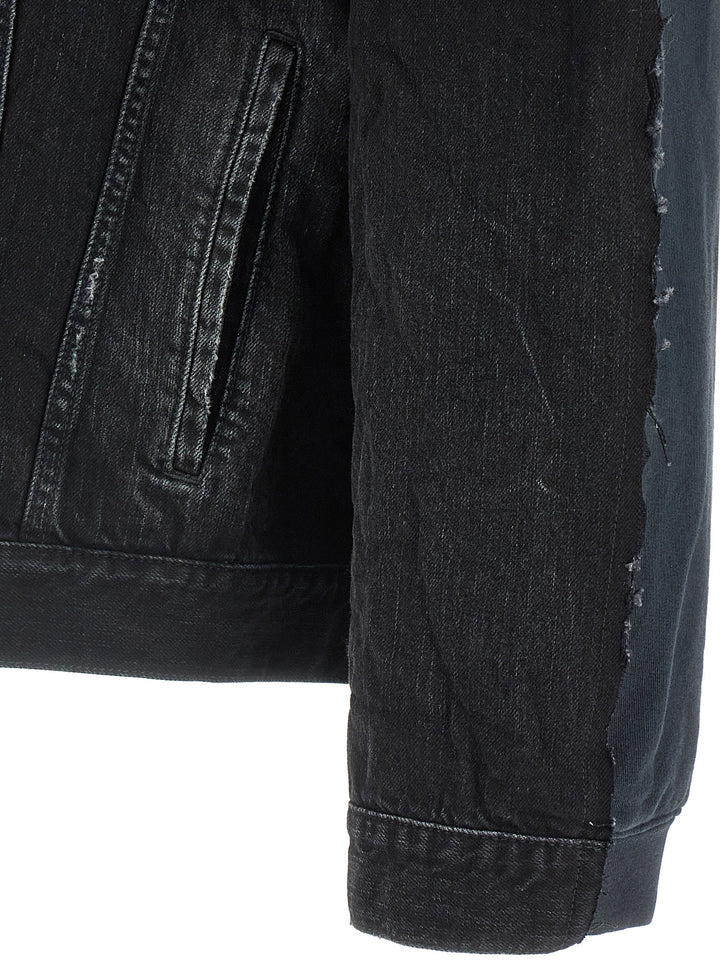 Balenciaga Hybrid Puffer Jackets - Nero | f21aaa655643062f58573ce9d7f032ec9f0dfb6e