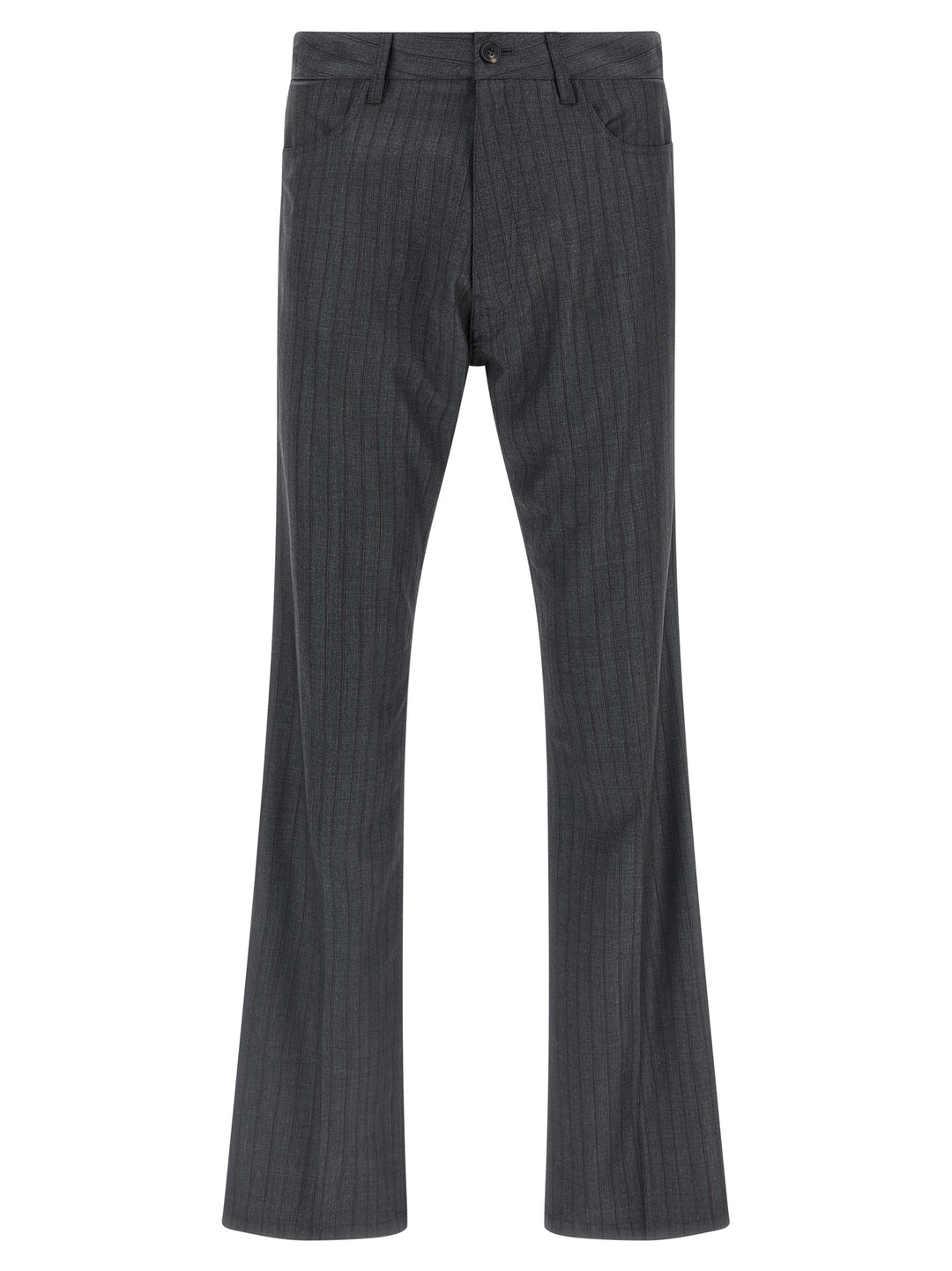 Balenciaga Pinstripe Pantaloni - Grigio | f337471a474b983e9391cbcd92ab87527c1d4c3d