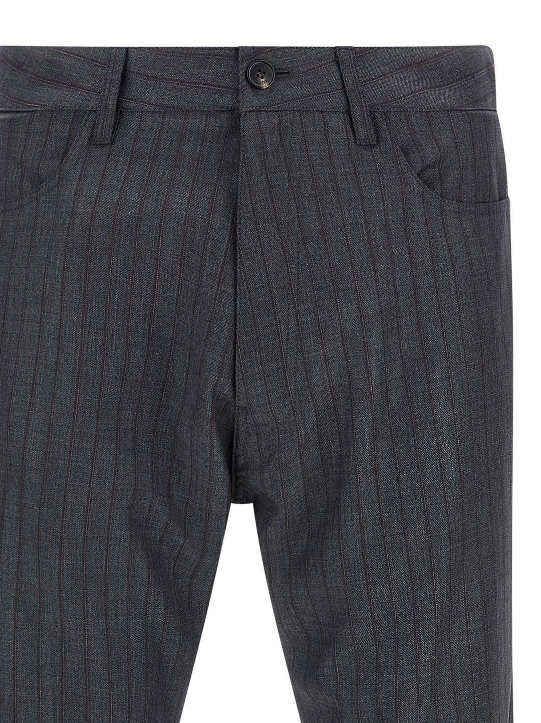 Balenciaga Pinstripe Pantaloni - Grigio | af8a24ec2b33081eeb84cd54928fde77a014f934