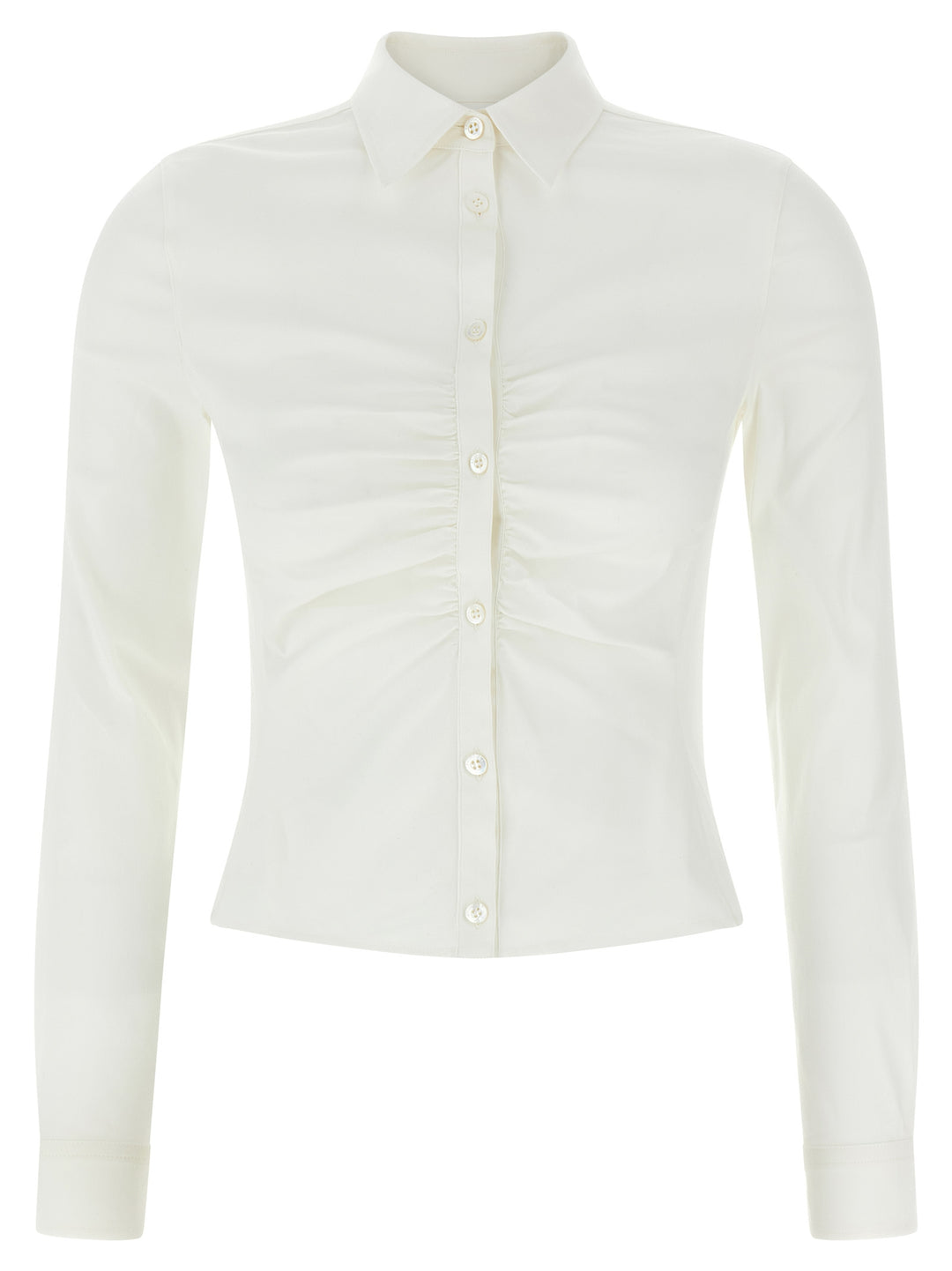Balenciaga Curling Shirt Camicie - Bianco | ed034e6f340a693b7b9540f4666715e4fee3ac4b