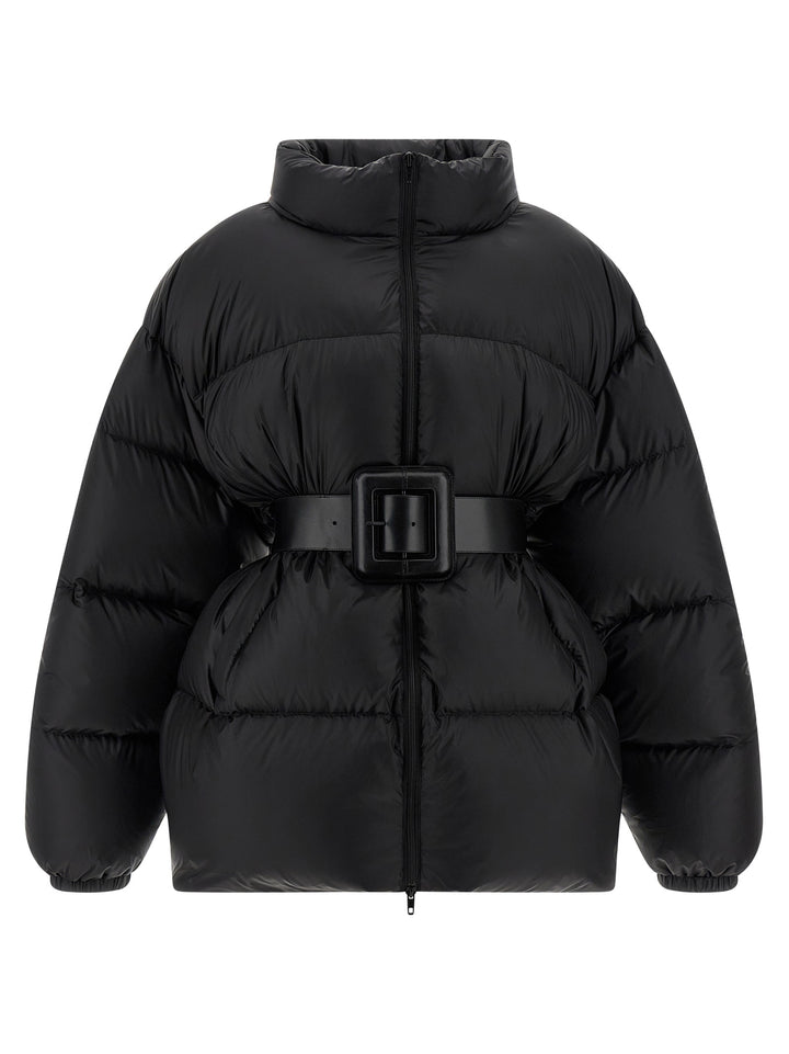Balenciaga Hourglass Puffer Jackets - Nero | 1953d9d144c2bc1b028998226bd50e8c935c3a9b