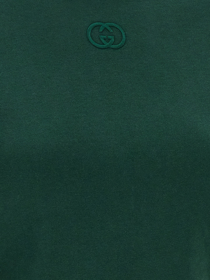 Gucci New 70s T shirt - Verde | b60ea5d3065a4c308c5c6be878f7f2c8d0424fac