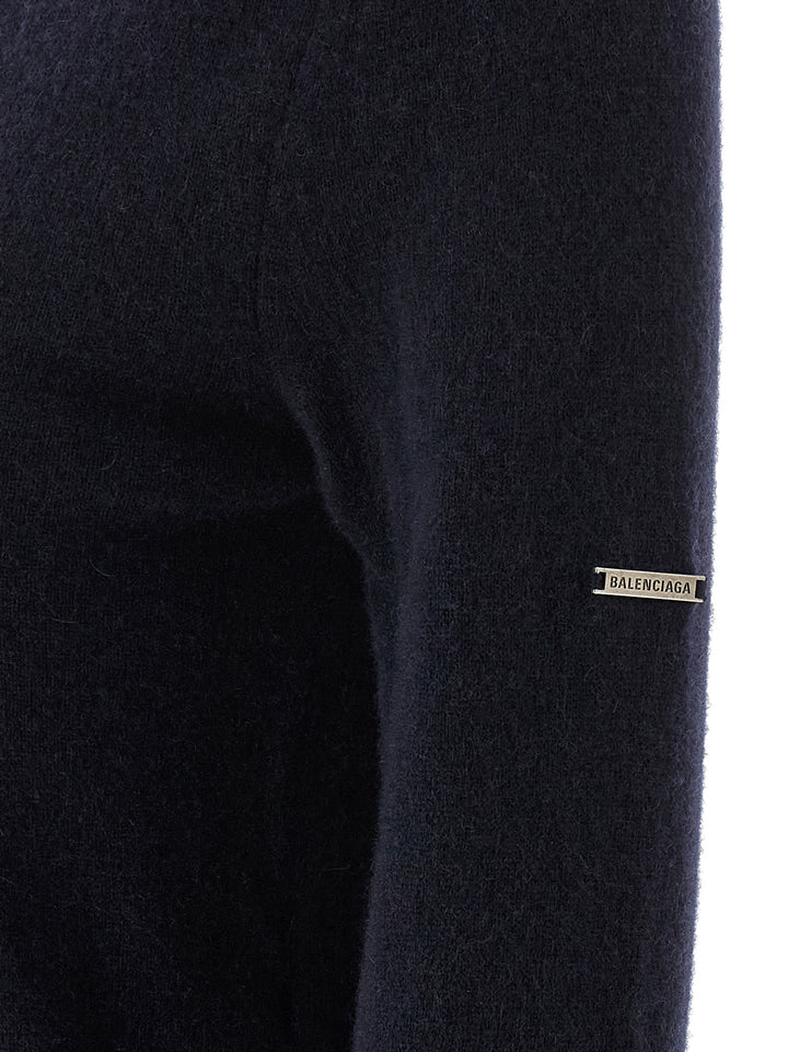 Balenciaga Standard Turtleneck Maglioni - Blu | 2365d67204bd388d36e1afaa9b9ea6927415ff07