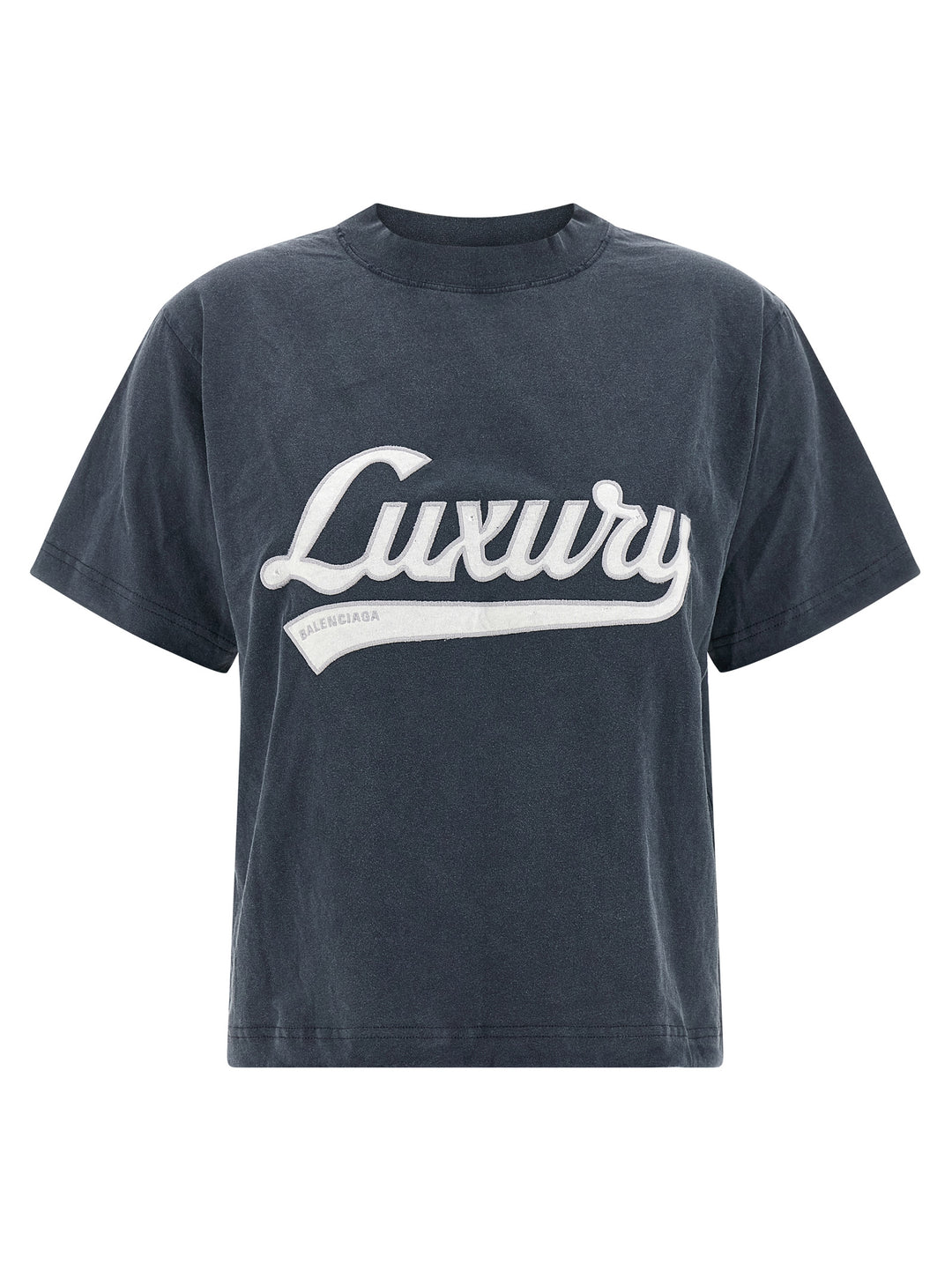 Balenciaga Embroidery T shirt - Blu | cf4ea14c8400c3c4114a6b9667a3c4043c685178