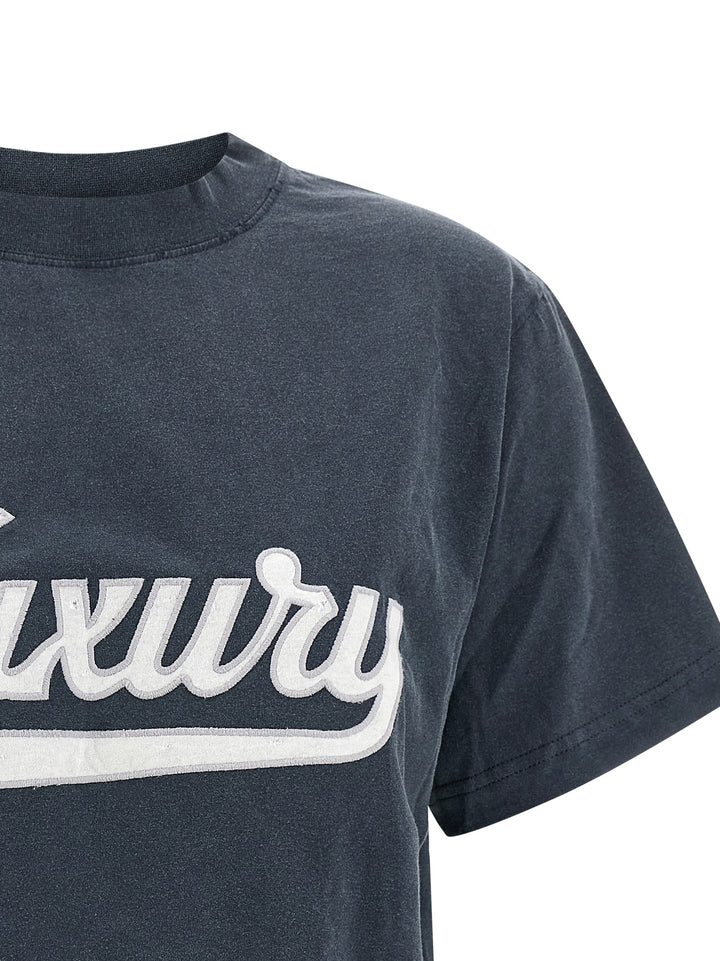 Balenciaga Embroidery T shirt - Blu | 23d93399af358c201898029ca1cef19973ec04f4