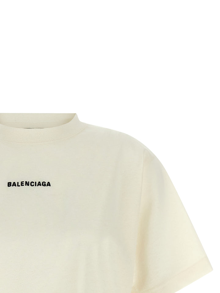 Balenciaga Balenciaga Back T shirt - Bianco | cd480265dd81b44fcaaa633f1ddb98f2821d85aa