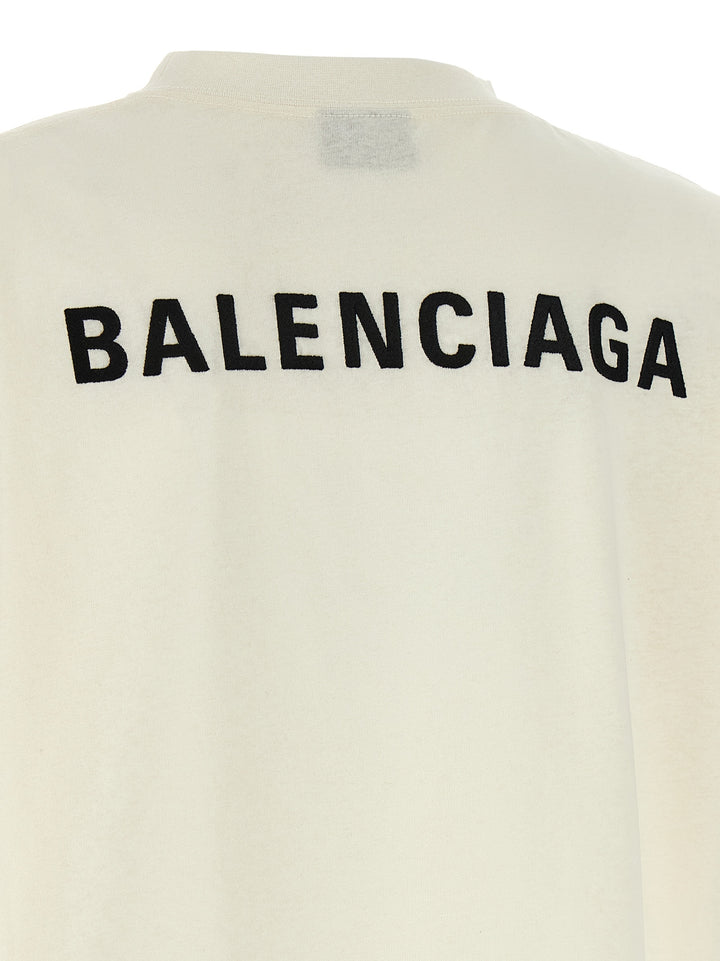 Balenciaga Balenciaga Back T shirt - Bianco | 41f2fad91d17698ac4146ebd0904bee903025e61