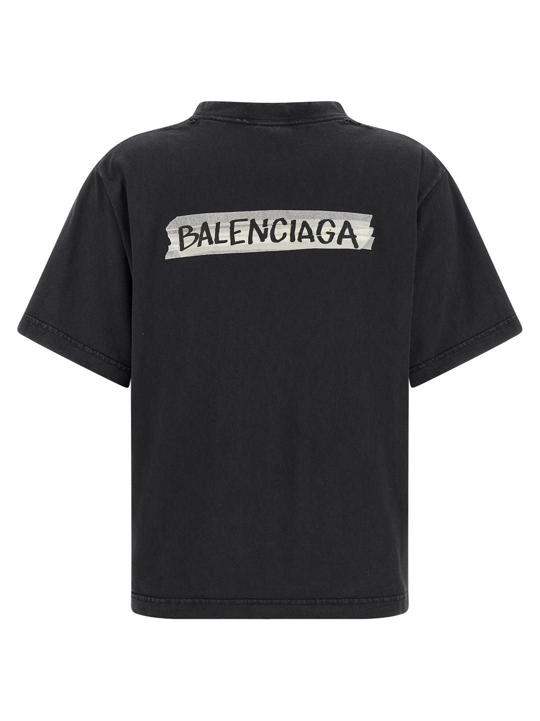 Balenciaga Masking Tape T shirt - Nero | 00ae4b9b05ec1990ece32e3c10027f3a5b7bb90b