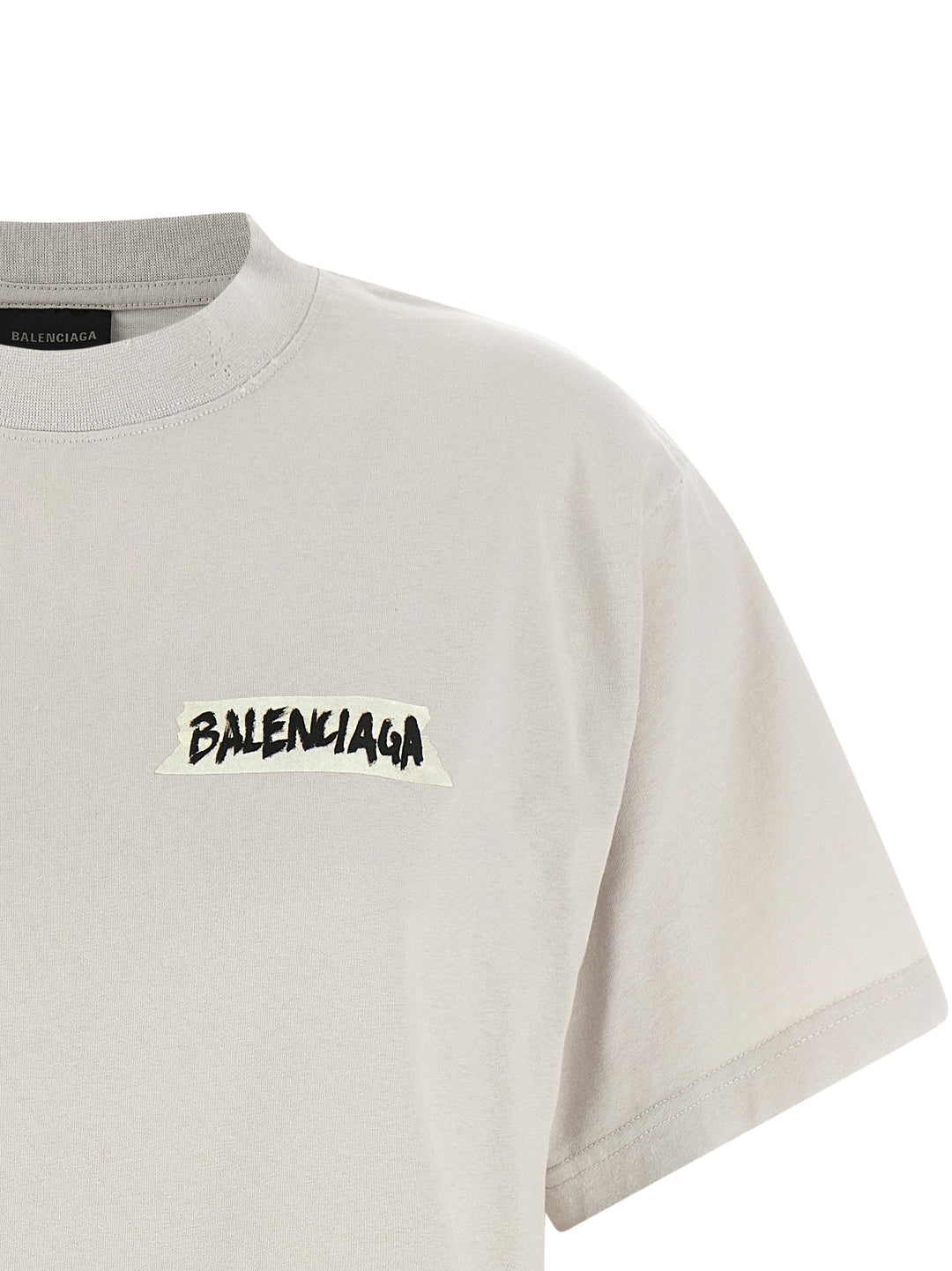 Balenciaga Masking Tape T shirt - Grigio | c03941f9a8517ba7f57d34fa85581358d1c7ce31