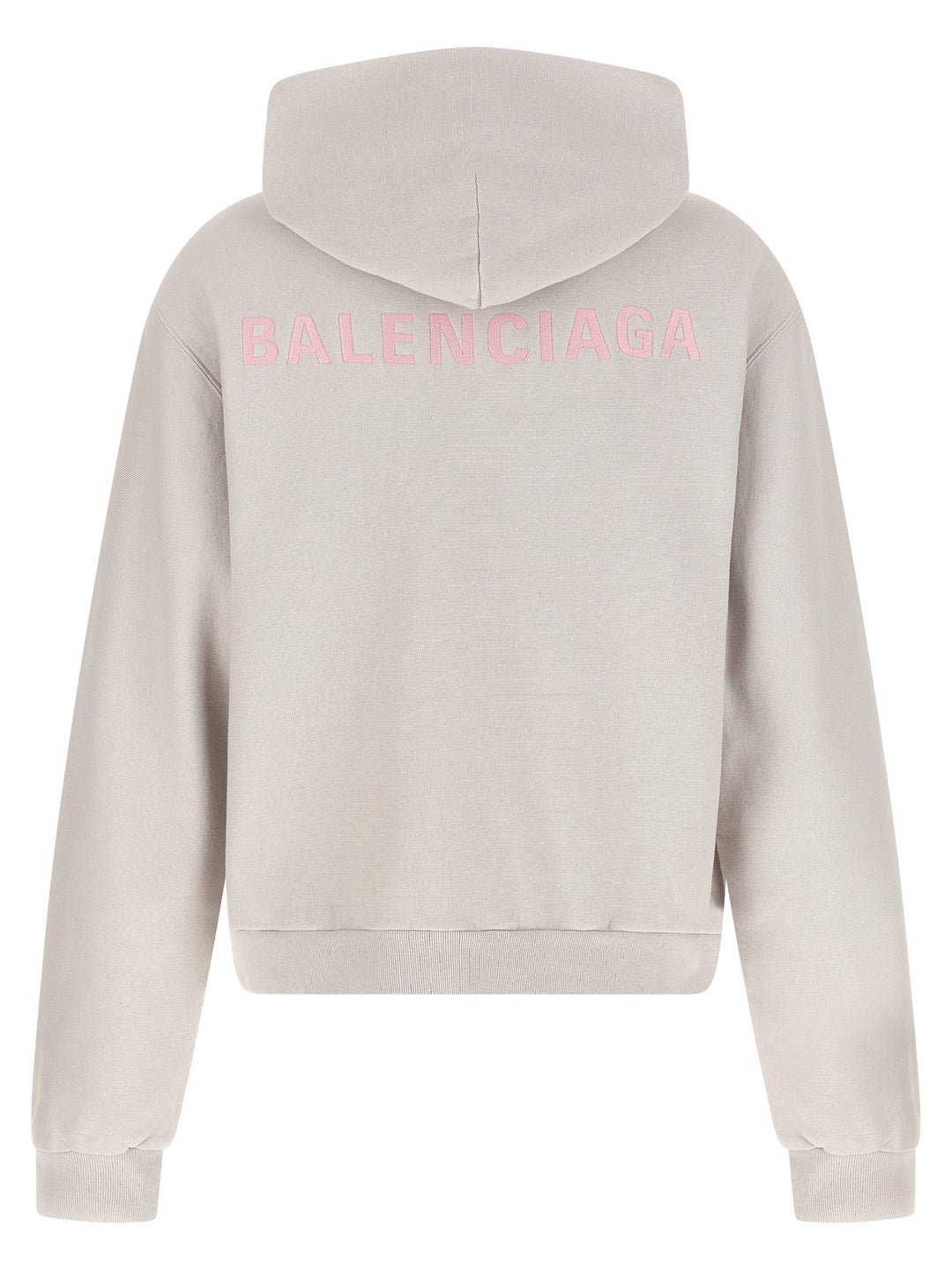 Balenciaga Logo Embroidery Hoodie Felpe - Grigio | 450c7b80a5b8b9647d00b24bbaf9182c6f085919