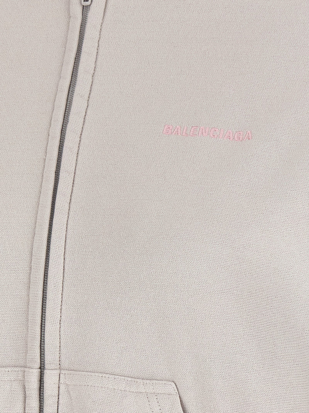 Balenciaga Logo Embroidery Hoodie Felpe - Grigio | 87be0c252f6adf73f911f5c4682dee004532b132