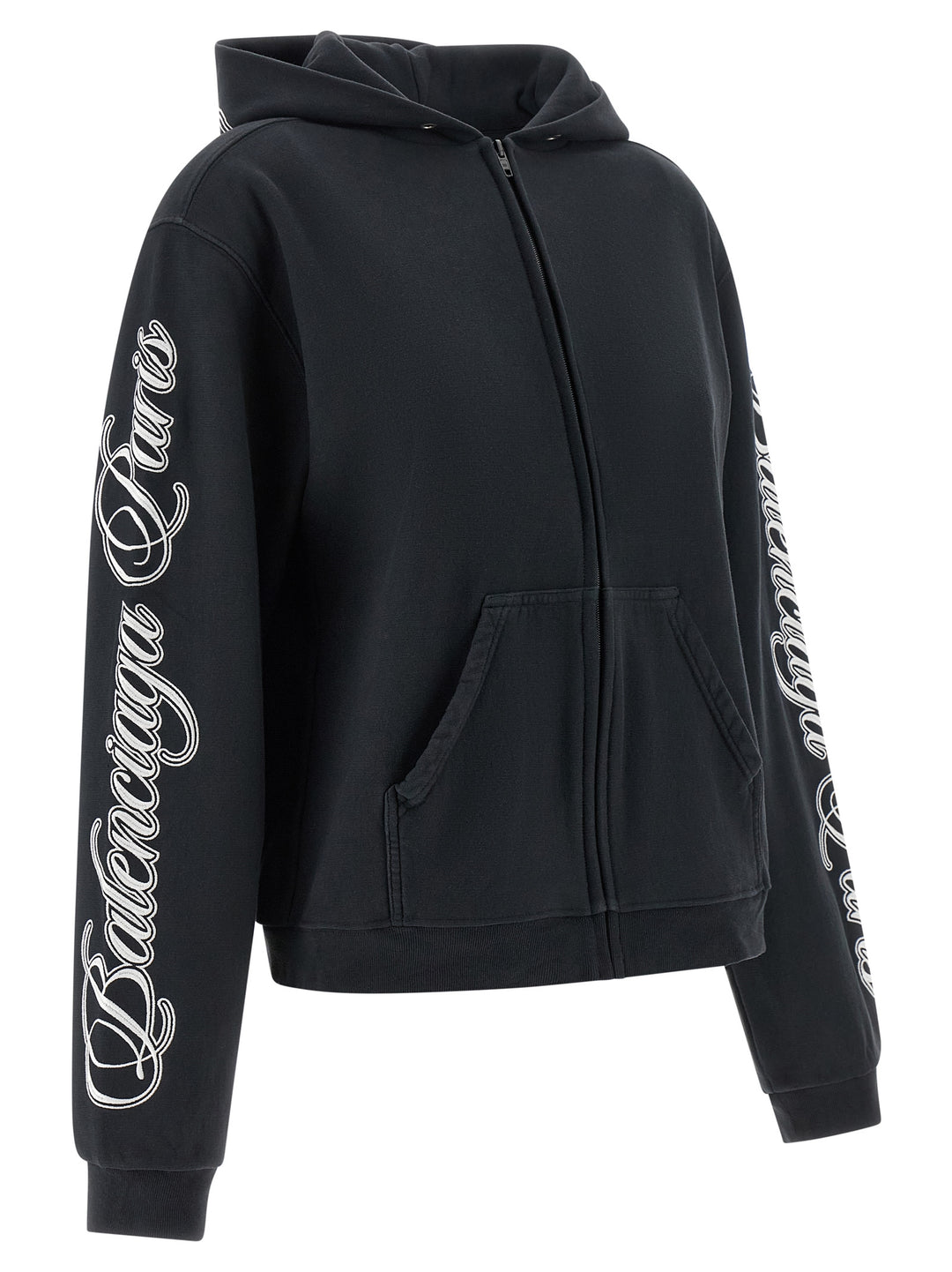 Balenciaga Cursive Felpe - Nero | 92f6ba34f1fdeb8278fefbfcf4dc0d9c22574ba7