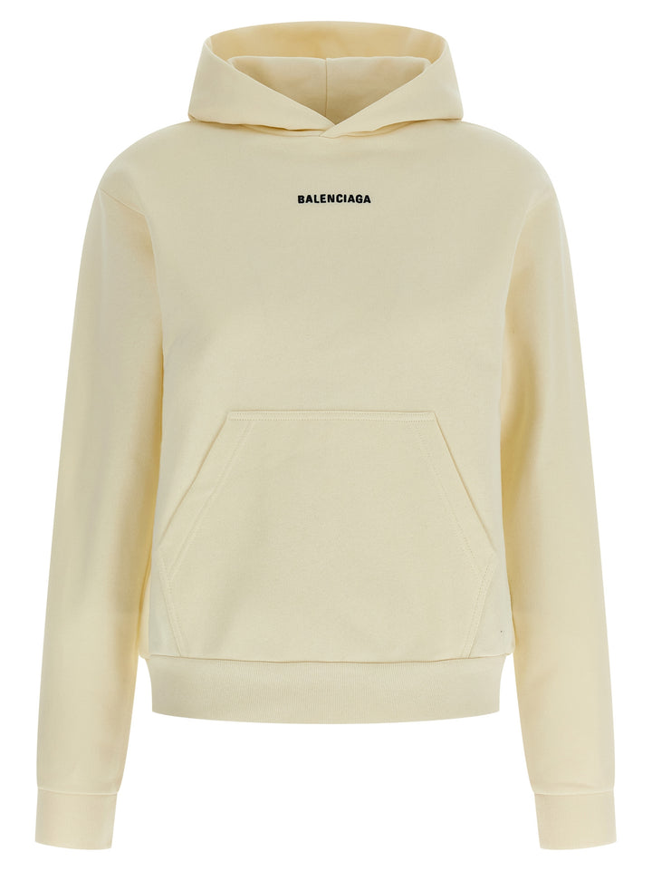 Balenciaga Balenciaga Back Felpe - Beige | c7c3f9b155280a9d33be1ced497ed4689c55afb6