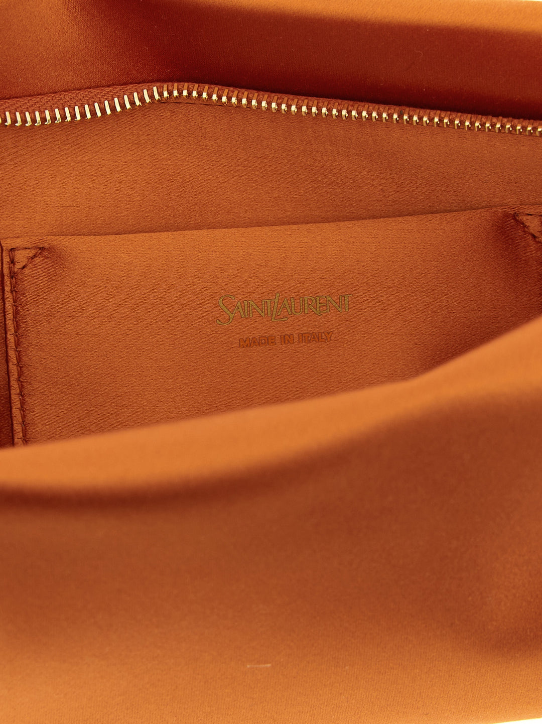 Saint Laurent Evening Clutch - Arancione | da9adbf068c0c77cf62ae38f5efd393385878d68