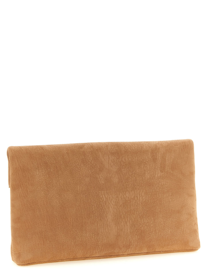 Saint Laurent Envelope Clutch - Marrone | c8fbde9e3b0f9f0d39b07c1dc3b6b9b31b017c28