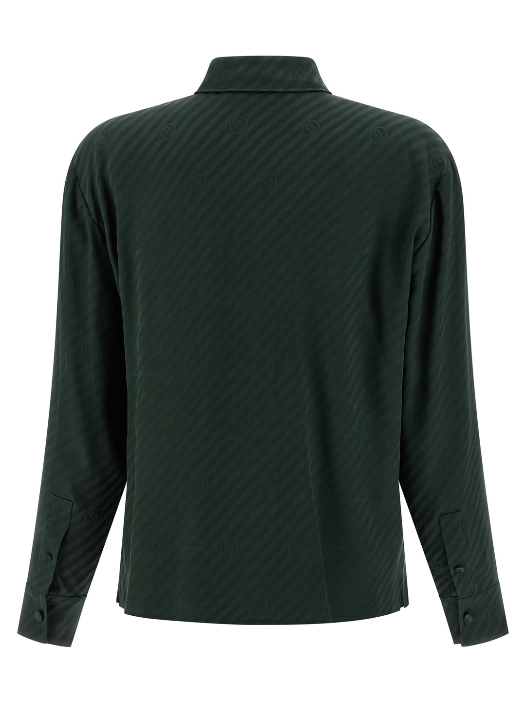 Gucci Incrocio Gg Camicie - Verde | b35d4b11e9689fcb652591d02b892c708962838f