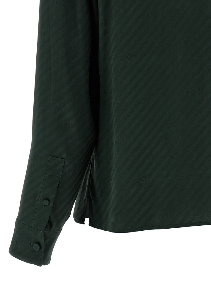 Gucci Incrocio Gg Camicie - Verde | 7adc688848afbf2027541619af54e0a5ff5cd92d