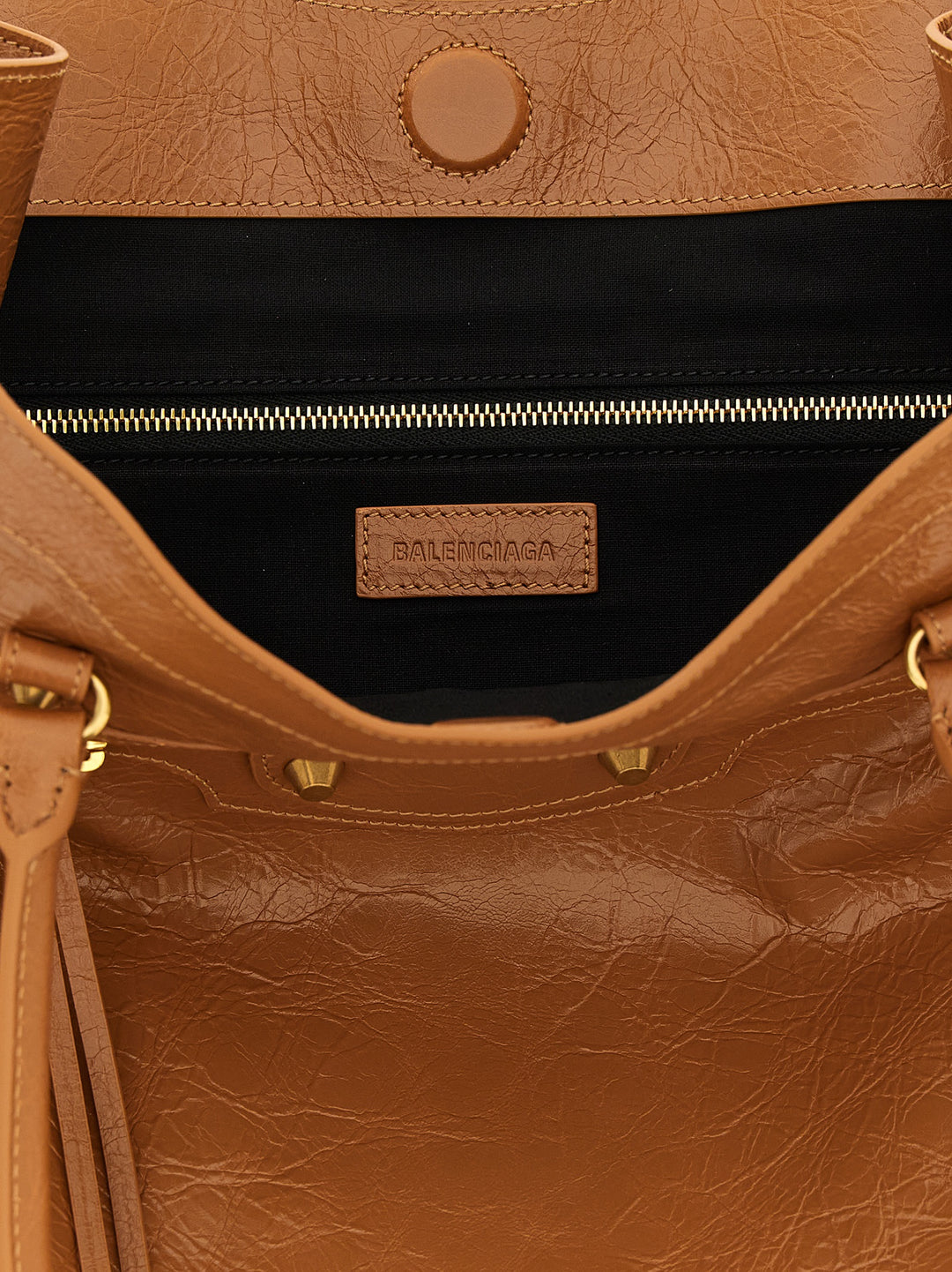Balenciaga Tote Le City M Borse a Spalla e Tracolla - Marrone | 25c167a2988d648c3daba018798c29196888da07