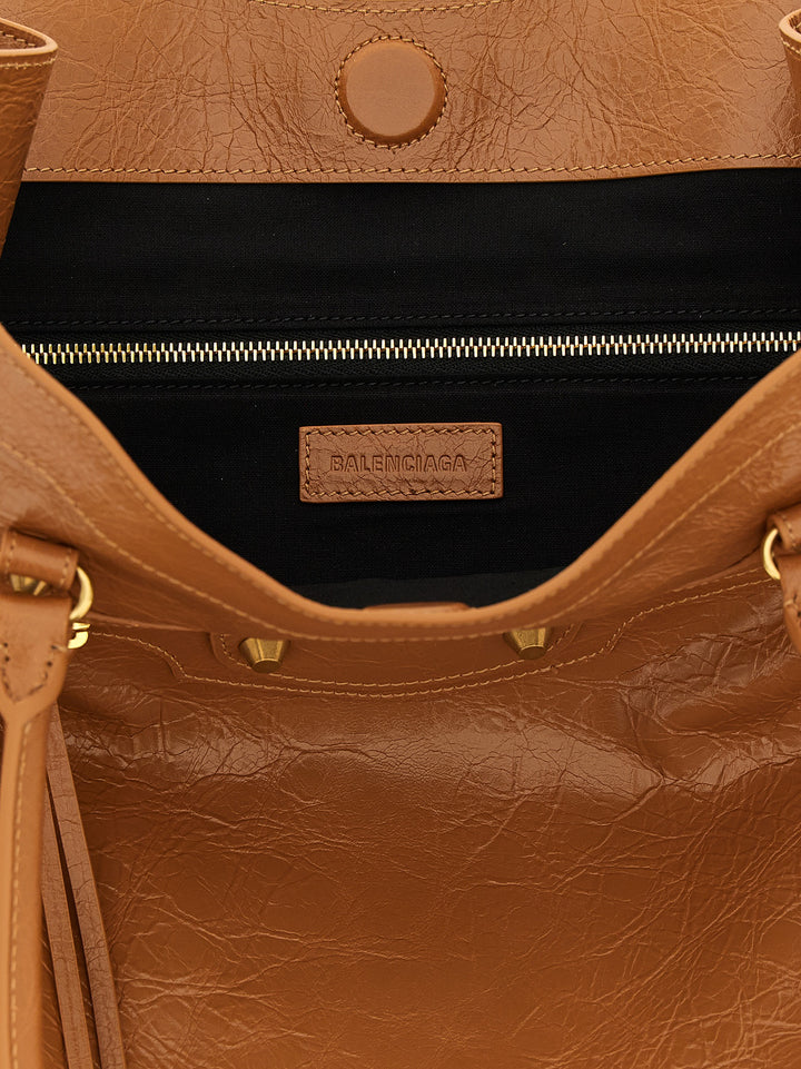 Balenciaga Tote Le City M Borse a Spalla e Tracolla - Marrone | 25c167a2988d648c3daba018798c29196888da07