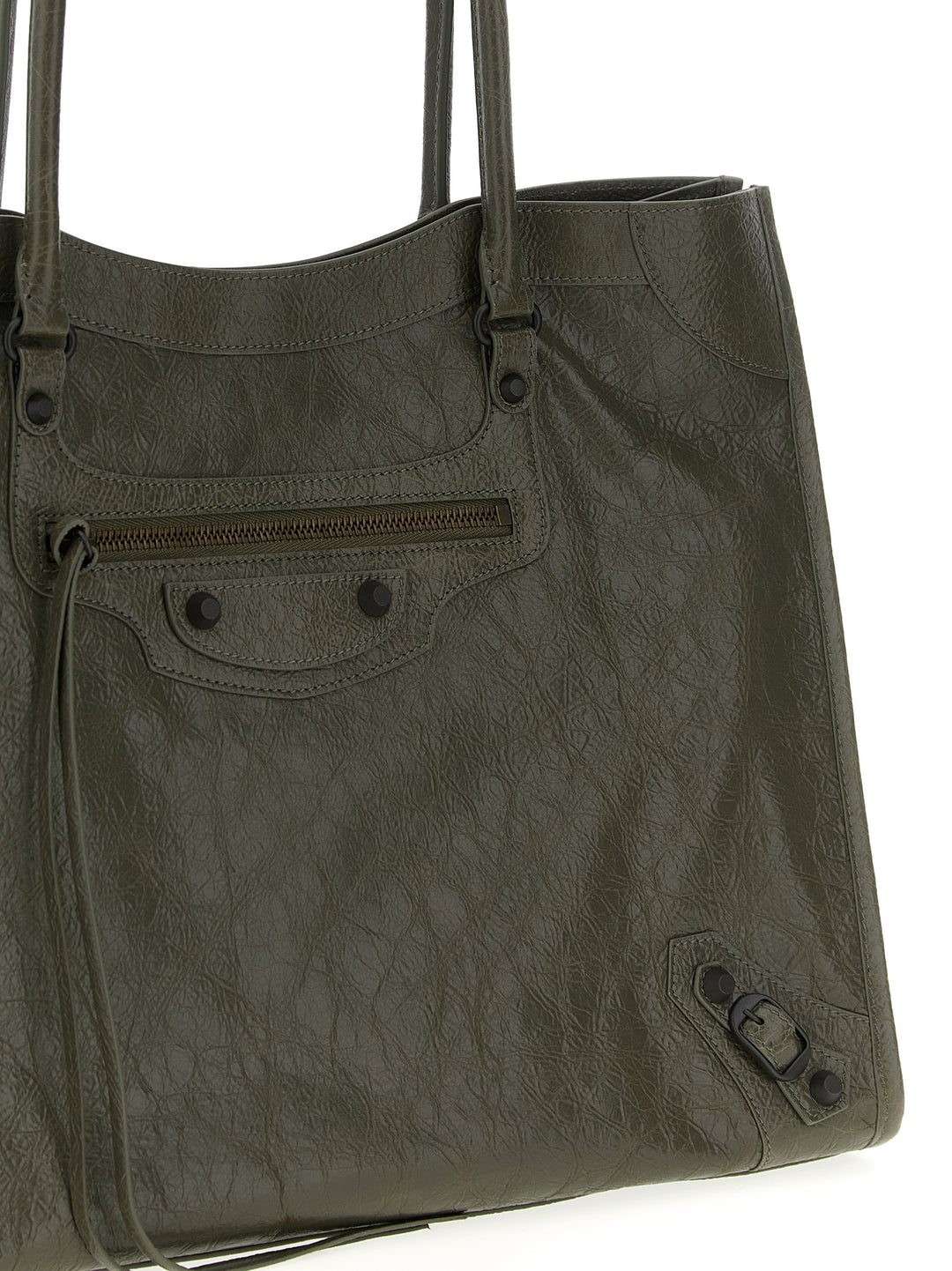 Balenciaga Le City Tote - Verde | a07028afc81f475523d1b7d1532c10159e96967d