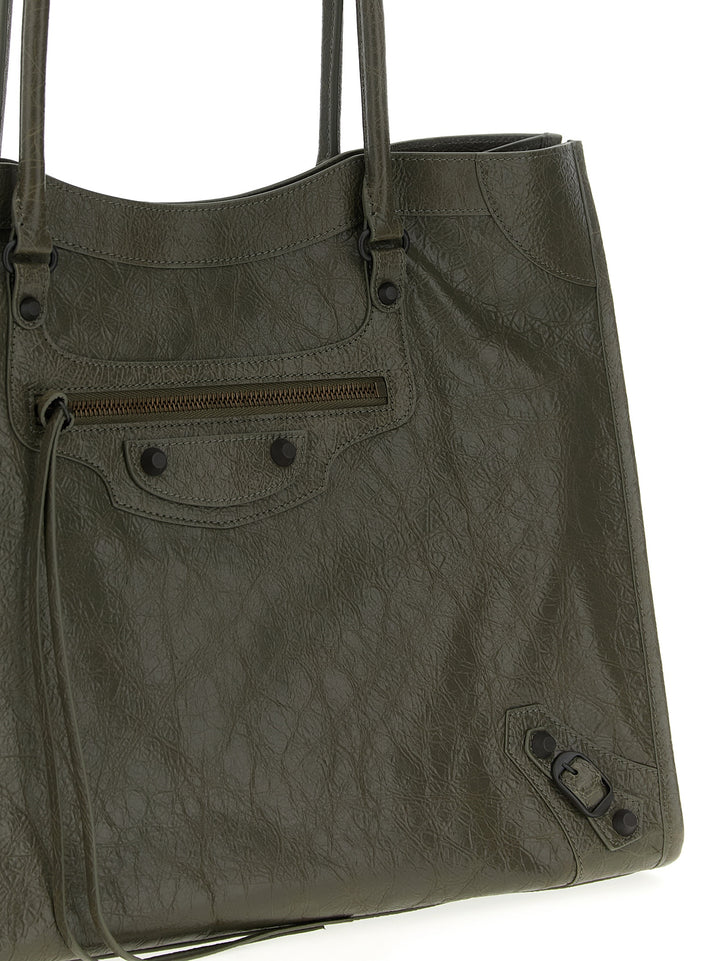Balenciaga Le City Tote - Verde | a07028afc81f475523d1b7d1532c10159e96967d