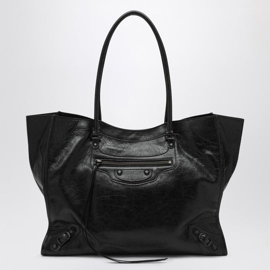 Medium Le City Black Tote Bag
