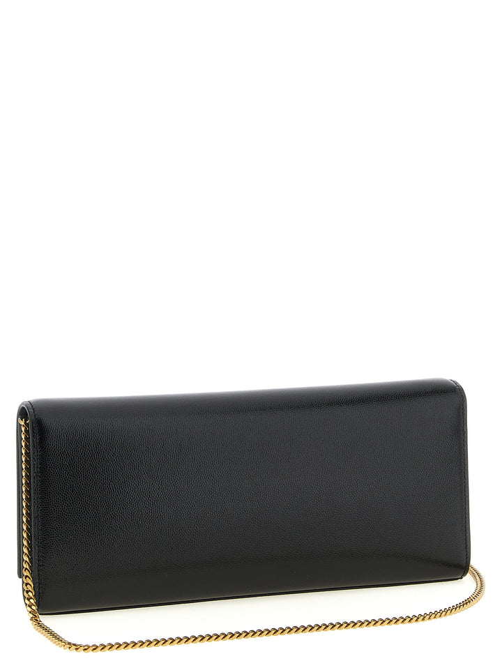 Saint Laurent Kate Clutch - Nero | 9ba95a13deca9c2fd1f72c12d77f11a319b51e1b