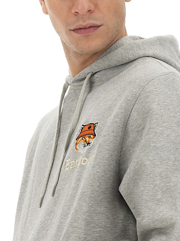 Maison Kitsuné x Barbour Felpe - Grigio | Wanan Luxury