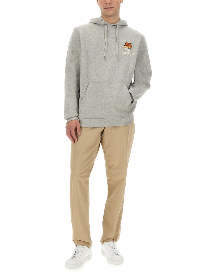 Maison Kitsuné x Barbour Felpe - Grigio | Wanan Luxury