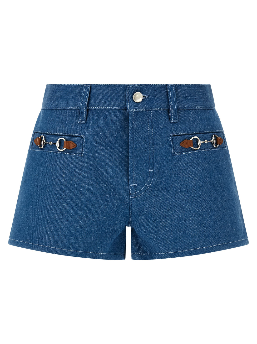 Gucci Morsetto Bermuda e Short - Blu | e2543d2b9f6a135a8f27fc8566e2ab63827fbc98