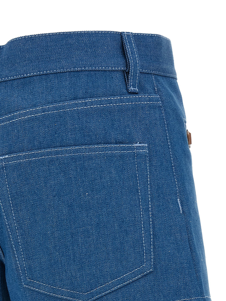 Gucci Morsetto Bermuda e Short - Blu | 69a8ae90976ae3c70e3bcf9e688b9e30a07f0fe0