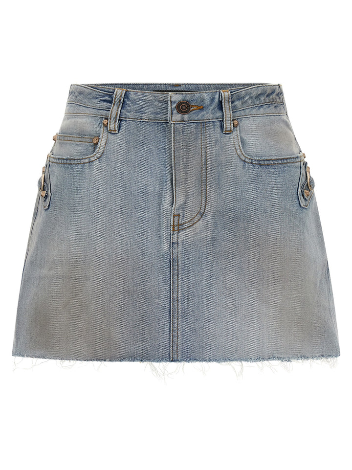 Balenciaga City Gonne - Celeste | dd8355c5a0efd8ef58630ee6941cfb0d77b1b376