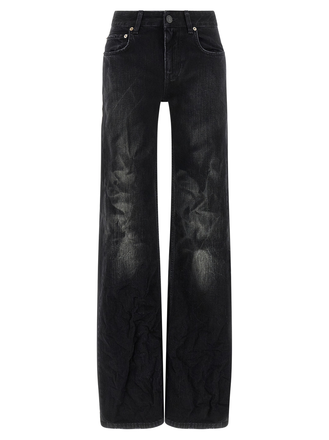 Balenciaga Wide Leg Jeans - Nero | bd27867efd1da0b52b882a3cb1f863a899df33c1
