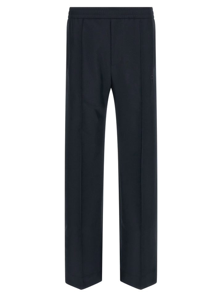 Gucci Technical Panama Pantaloni - Blu | a216d5cd4183085635011f75f43691bbad9da365