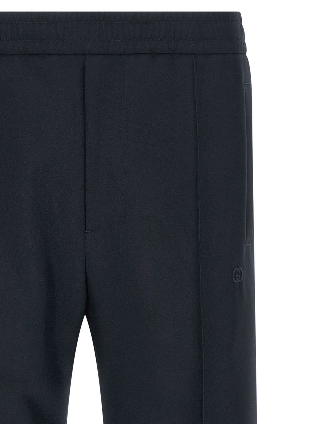 Gucci Technical Panama Pantaloni - Blu | 7c5c50a461fd619d97fde3134c49aec7b0a5fe6b