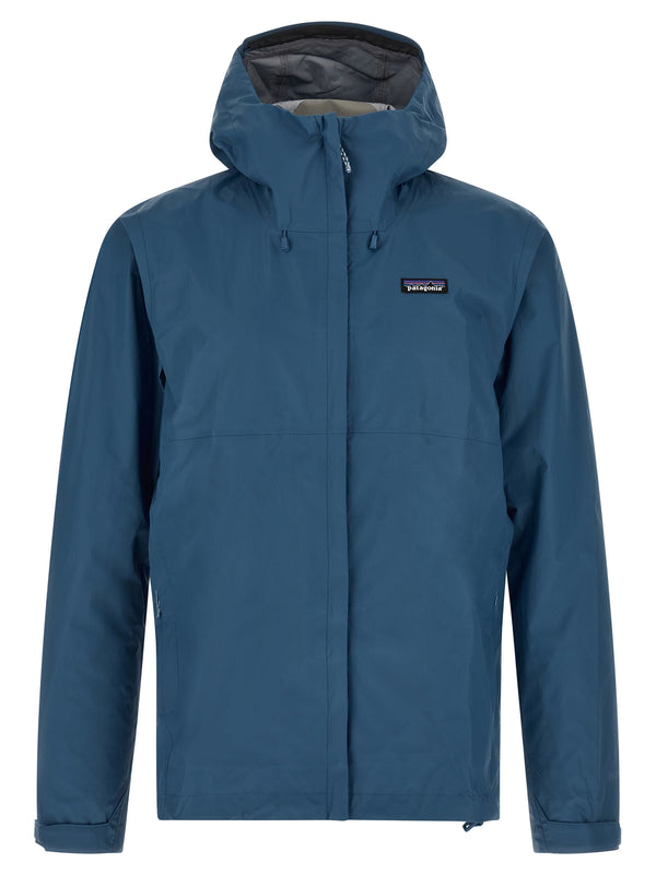 Torrentshell 3L Regen-Daunenjacken Blau