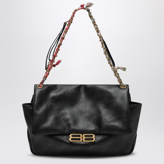 Darling Medium Black Chain Bag