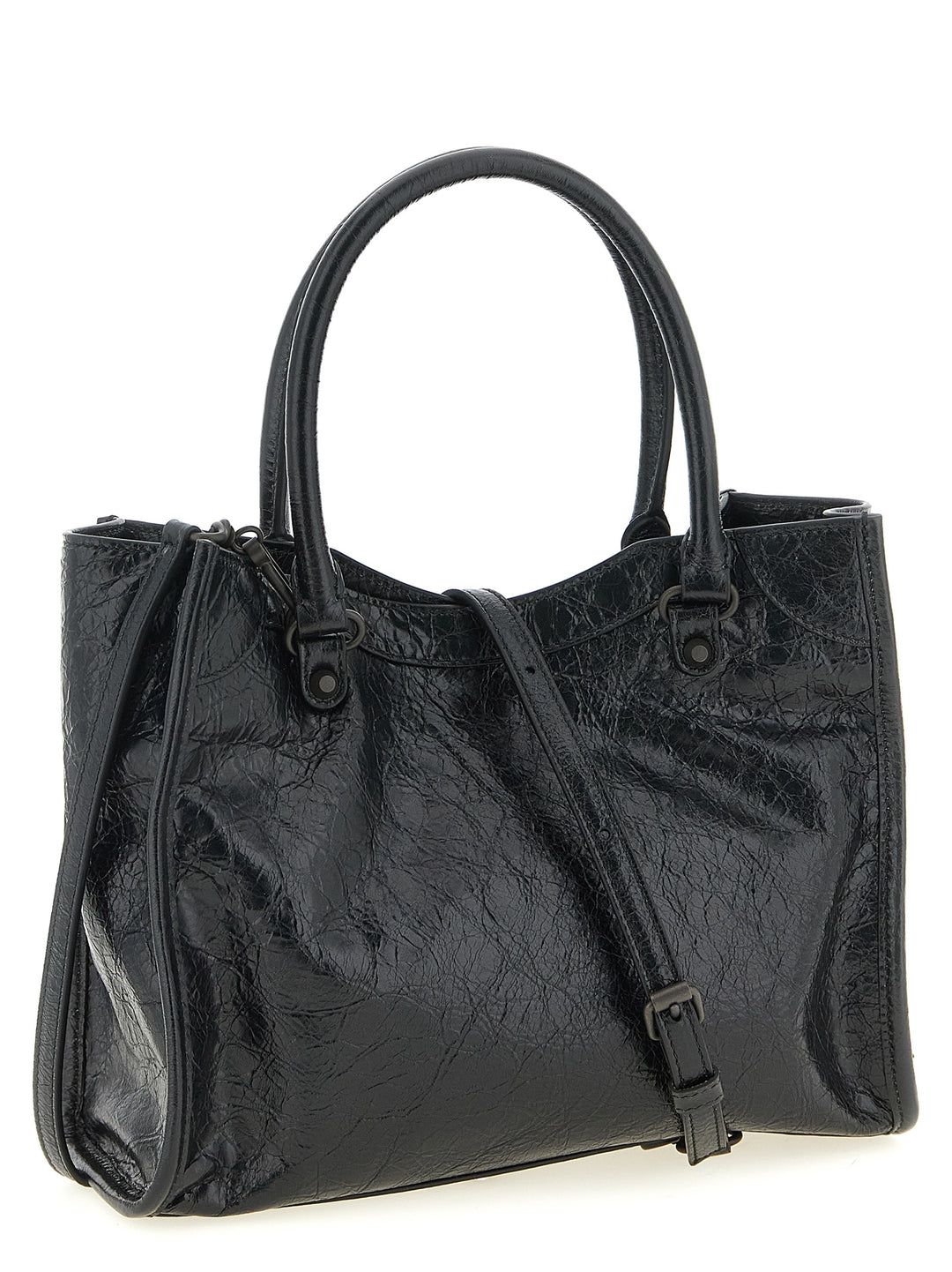 Balenciaga Le City Mini Tote - Nero | 7a8567fc88ce85db2750f9eabb98ba5c7d703948