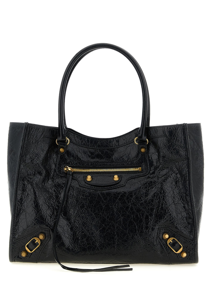 Balenciaga Le City S Tote - Nero | b38cdf5c16500bd8275e5254f7ce7b747ae3504d