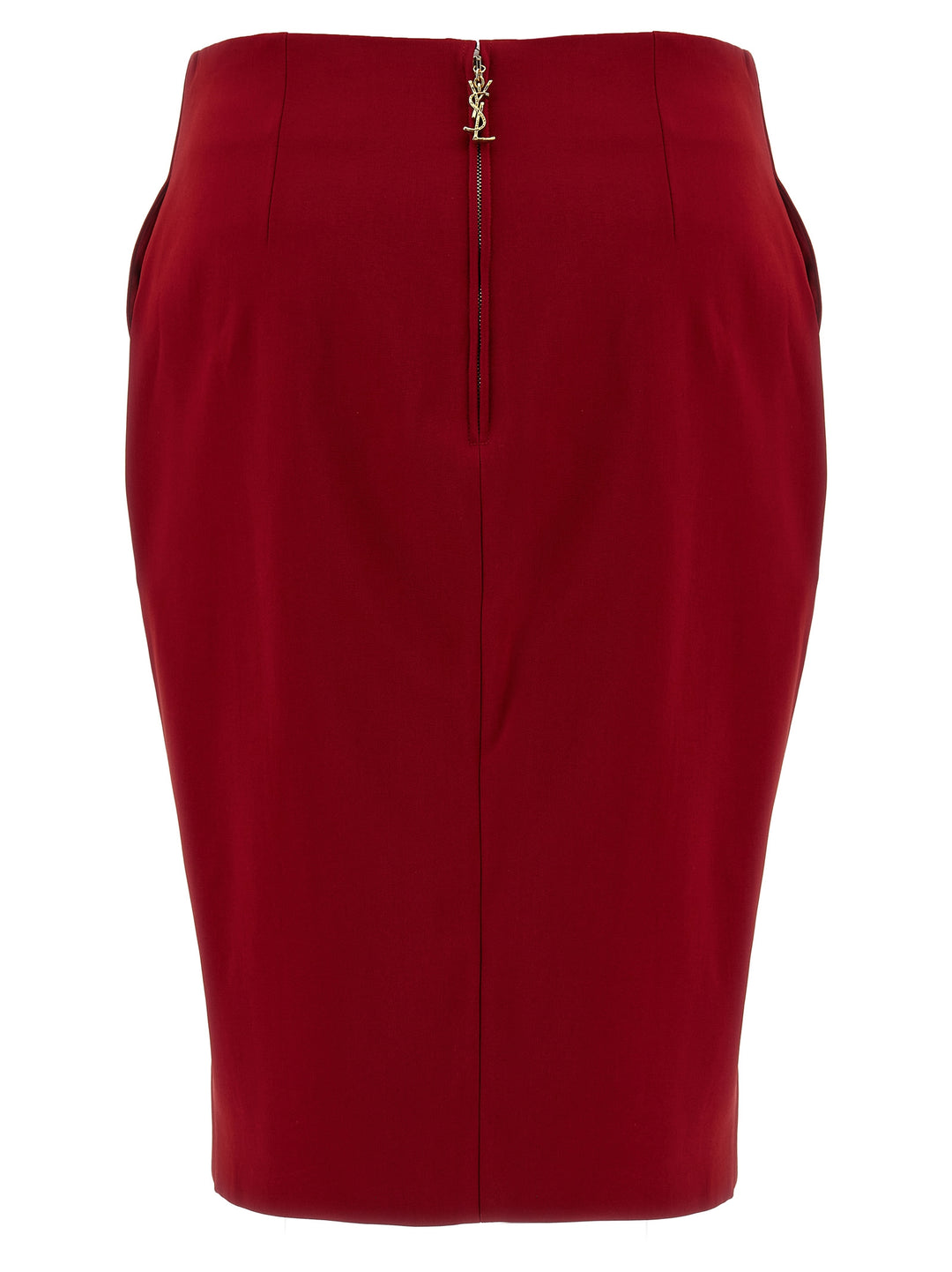 Saint Laurent Pencil Skirt Gonne - Rosso | feaa8cb322ce5a2e68ecce8b389207a07aa37cbf